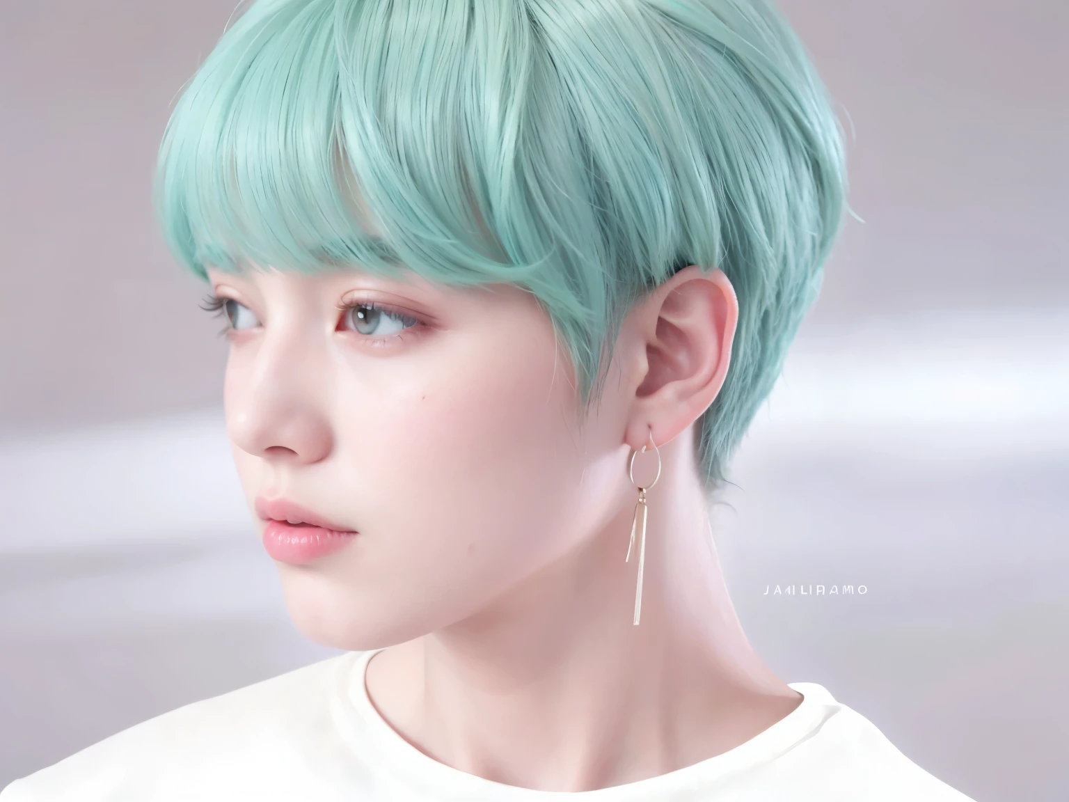 mulher arafa com cabelo colorido sentada em uma mesa, Jung Jaehyun, adorable and pale korean face, Ulzzang inteligente, Kim Doyoung, com cabelo curto, jossi do blackpink, Hong junho hyung, Tae June Kim, Ulzzang, o corte Hime, Jaeyeon Nam, xqc, Parque Jimin, cabelo curto platinado moleca