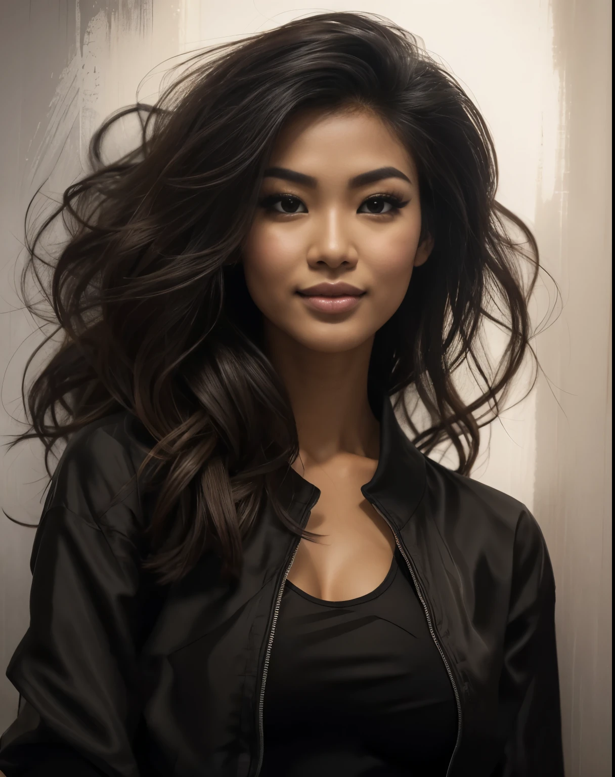 Young Thai woman, physique parfait, physique parfait, wearing sexy black lingerie sitting on the couch with legs open, corps sexy, (8k), (Best quality), (Masterpiece:1.3), (Realstic), (photoreallistic:1.34), Ultra-detailed, [beautiful detailed  eyes], (sourire), (sourire), (beautiful nose detailed), [very long blonde hair], (haut court), lingerie noire, (superbes seins taille normale), (gros plan), profondeur de champ, full body view, sitting on sofa, legs spread, showing crotch, pieds en l'air