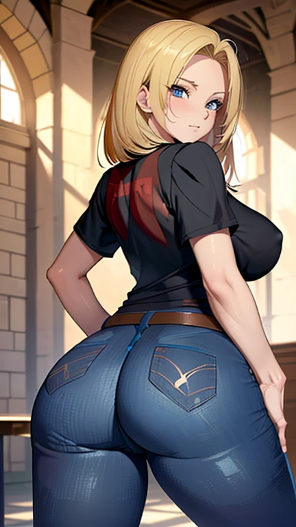 masterpiece, best quality, 8k, best light, shadows, perfect anatomy, 1 girl, 26 years old, mature, europe girl, blonde middle hair, straight hair, pretty eyes, blue eyes, tight sport shirt, tight short jeans, huge ass, breast, thighs, naughty, seductive, pretty, hot, spicy, stadium background,