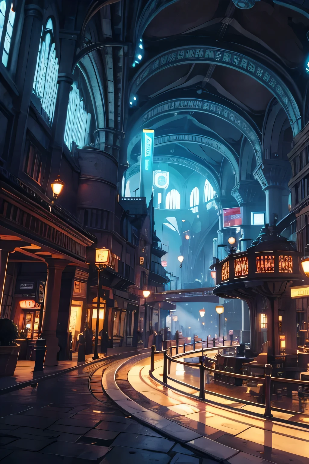 underground fantasy city