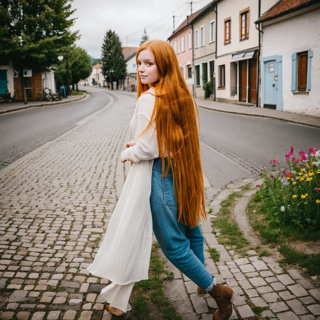 Ordinary ginger girl, who tries to live her live in a peacefull way in small town in the center of Europe