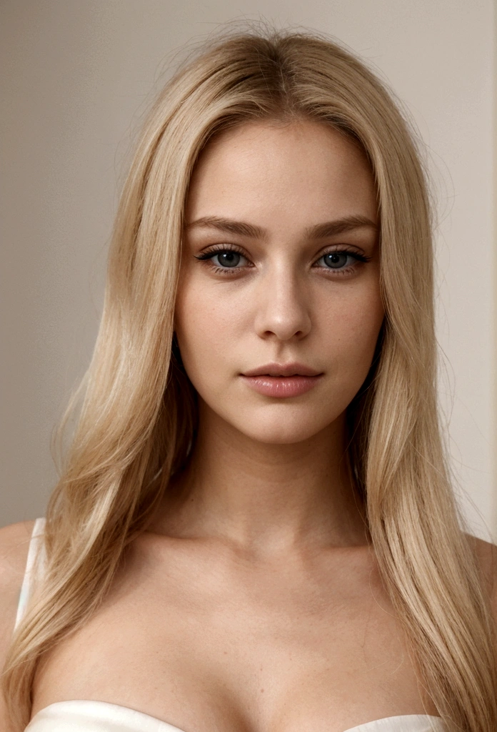 femme blonde de 24ans cheuveux longs