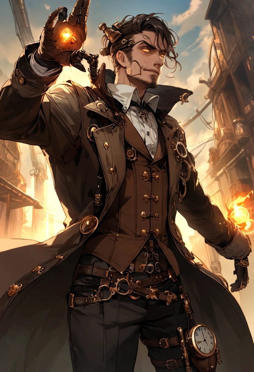 Steampunk man
