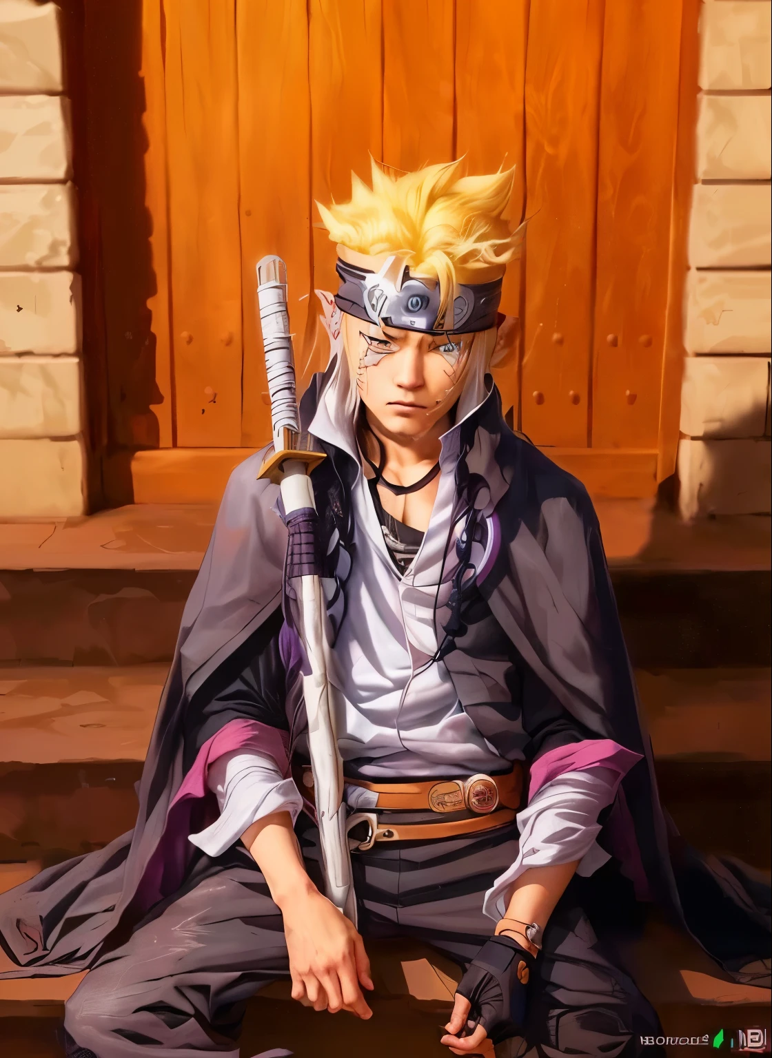 I want you to leave him with the final Momoshiki Transformation
