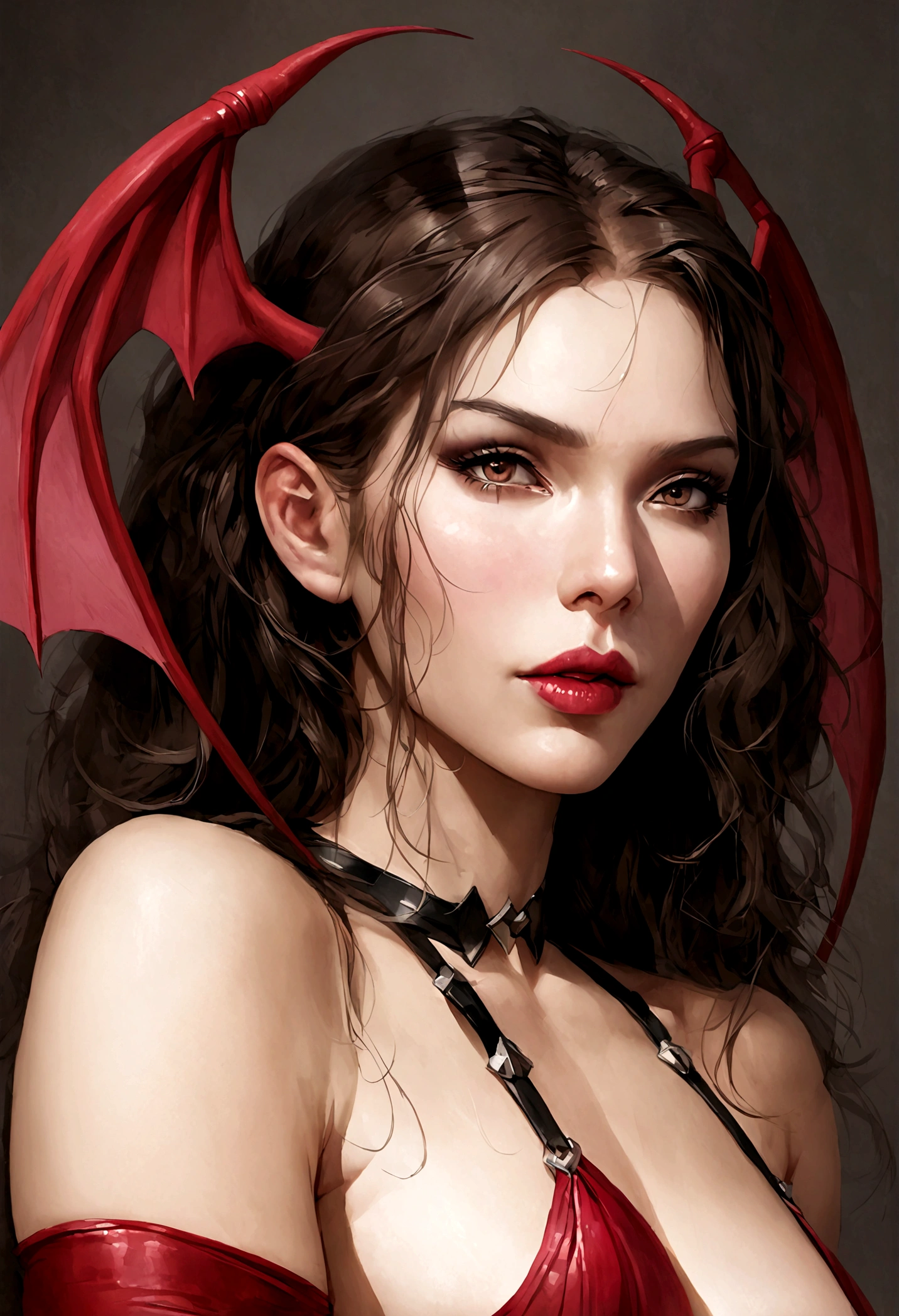 sexy succubus, sensual, realistic