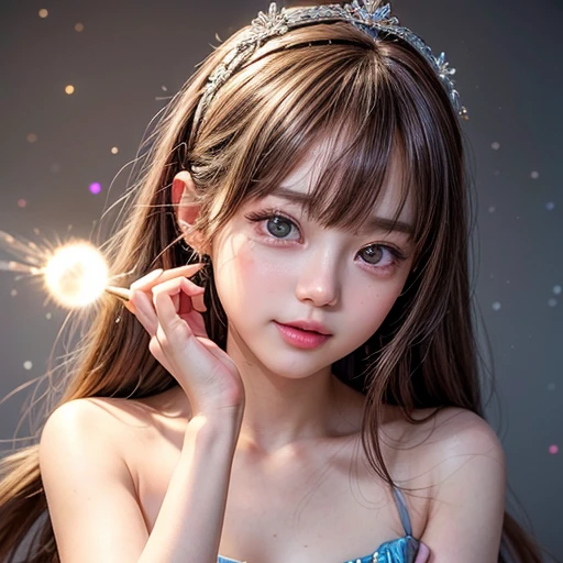 NSFW, 8k, High-level, absurd, masterpiece, best quality, primitive, very detailed CG, very detailed wallpaper, perfect lighting, Extremely detailed (((The personification of "Mars"))), MysticSight, Tyndall effect, Tyndall scattering, (Studio gray background with (many Dazzling RainbowColor particles BokeH)), (RoundlyButts, ThighGap), (Exposed:0.3), (Assfocus with looking ahead), BREAK (((NOGIZAKA face variations))) Extremely Detailed very KAWAII face variations, perfect anatomy, Childish, captivating gaze, elaborate detailed Eyes with (sparkling highlights:1.28), long eyelashes、Glossy RED Lips with beautiful details, Coquettish tongue, Rosy cheeks, Radiant PearlSkin with clear transparency . { (Dynamic LifeLike expressions:1.4) | :d) }, (large eyes:-1) .