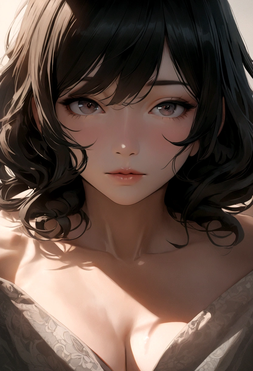 ull body,Chubby Japanese woman's upper body figure full body picture of The most beautiful 25 years old women to exist, black hair, dark eyes, ultra high resolution photo of a beautiful woman, short dress, detailed skin, iris detail, detailed fabric, peach fuzz, eyebags, detailed natural thin lips, hair shadows, dust, unedited thin lips, 8k photography, unedited skin, thin lips, clear skin, healing cuts, thin facial hair, model, hyper detailed eyes, subtle imperfections, macro hair detail, sharp focus, front facing face, looking straight forward, perfectly symmetrical face, head downcast, extreme photorealism perfect detail morning light photographic portrait, (best quality, masterpiece, 16k, ultra detailed, beautiful skin, professional lighting)A girl, full body, naked, nude, bare, stick out butt,--s 750 --style raw
