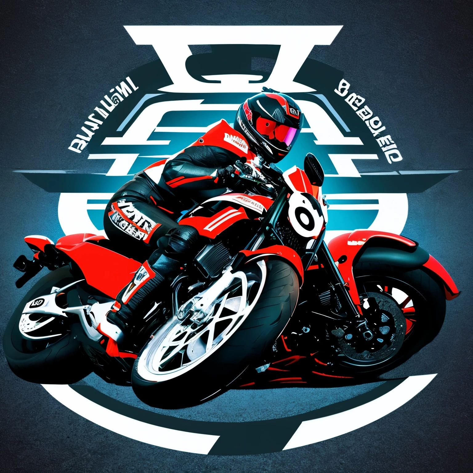 logotipo de moto, ILLUSTRATION