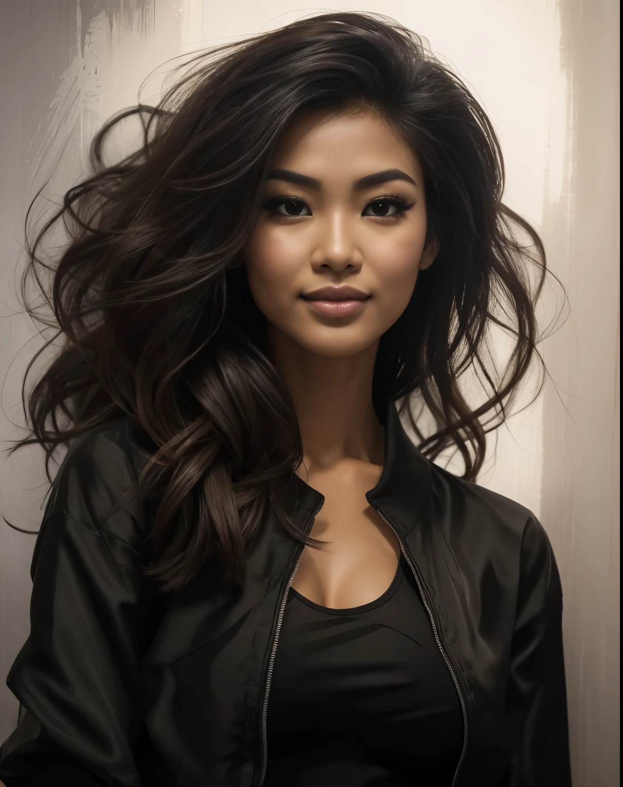 Young Thai woman, physique parfait, physique parfait, wearing sexy black lingerie sitting on the couch with legs open, corps sexy, (8k), (Best quality), (Masterpiece:1.3), (Realstic), (photoreallistic:1.34), Ultra-detailed, [beautiful detailed  eyes], (sourire), (sourire), (beautiful nose detailed), [very long blonde hair], (haut court), lingerie noire, (superbes seins taille normale), (gros plan), profondeur de champ, full body view, sitting on sofa, legs spread, showing ??????, pieds en l'air