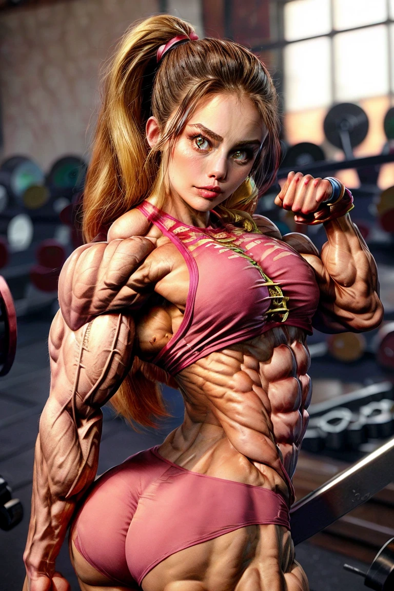 (2 girls body builders:1.6), ((masterpiece)), best quality, ultra-detailed:1.7, finely detail, high resolution:1.6, perfect dynamic composition, beautiful detailed faces:1.77, blonde babes:1.88, perfect red lipstick, perfect makeup:1.8, short denim bikini , large breasts:1.4, lovely look:1.7, gorgeous face:1.6, defined muscles:1.4, beautiful faces:1.8, alessandra ambrossio, izabel goulart, Kate Upton, Gigi Hadid, candice swanpoel ,popped out dense veins on muscles:1.8, hyper detailed picture:1.4, 8k resolution: 1.7, flex muscles:1.3, hyper muscular body shape:1.42, photorealistic:1.5, realistic:1.6, face masterpiece:1.74, good and professional lighting on picture:1.38, Ukrainian-Moroccan muscle beauty goddess, masterpiece 22 years old Ariana Grande and  Jennifer Lopez as bodybuilders, extremely high resolution, hyper feminine beauty , hyper realistic texture , extra large , hyper muscularity, hyper vascularity, ass of titanium, muscles of steel, ripped body shape, ripped sexy ass with bikini, muscular ass , topless, kissing, good face details, hyper face detailing, doing sex, super romantic moment, hyper romantic, romantic kiss, nude females, perfect symmetrical face, sexy french kiss with tongues, serious muscle posing, exaggerated muscular body, extremely shredded, flexing and posing muscles as bodybuilder, exaggerated veins on biceps