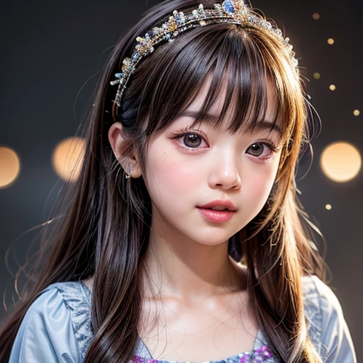 NSFW, 8k, High-level, absurd, masterpiece, best quality, primitive, very detailed CG, very detailed wallpaper, perfect lighting, Extremely detailed (((The personifying " Nausika " as a Little Girl))), MysticSight, Tyndall effect, Tyndall scattering, Studio gray background with (many Dazzling RainbowColor particles BokeH:1.28), (RoundlyButts, ThighGap), (Exposed:0.4), (Assfocus with looking ahead), BREAK (NOGIZAKA face variations) Extremely Detailed very KAWAII face variations, perfect anatomy, Childish, captivating gaze, elaborate detailed Eyes with (sparkling highlights:1.28), long eyelashes、Glossy RED Lips with beautiful details, Coquettish tongue, Rosy cheeks, Radiant PearlSkin with clear transparency . { (Dynamic LifeLike expressions:1.4) | :d) }, (large eyes:-1) .