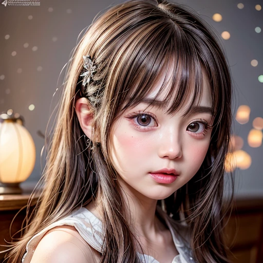NSFW, 8k, High-level, absurd, masterpiece, best quality, primitive, very detailed CG, very detailed wallpaper, perfect lighting, Extremely detailed (((The personifying " Frost Lantern " as a Girl))), MysticSight, Tyndall effect, Tyndall scattering, Studio gray background with (many Dazzling RainbowColor particles BokeH:1.28), (RoundlyButts, ThighGap), (Exposed:0.4), (Assfocus with looking ahead), BREAK (NOGIZAKA face variations) Extremely Detailed very KAWAII face variations, perfect anatomy, Childish, captivating gaze, elaborate detailed Eyes with (sparkling highlights:1.28), long eyelashes、Glossy RED Lips with beautiful details, Coquettish tongue, Rosy cheeks, Radiant PearlSkin with clear transparency . { (Dynamic LifeLike expressions:1.4) | :d) }, (large eyes:-1) .