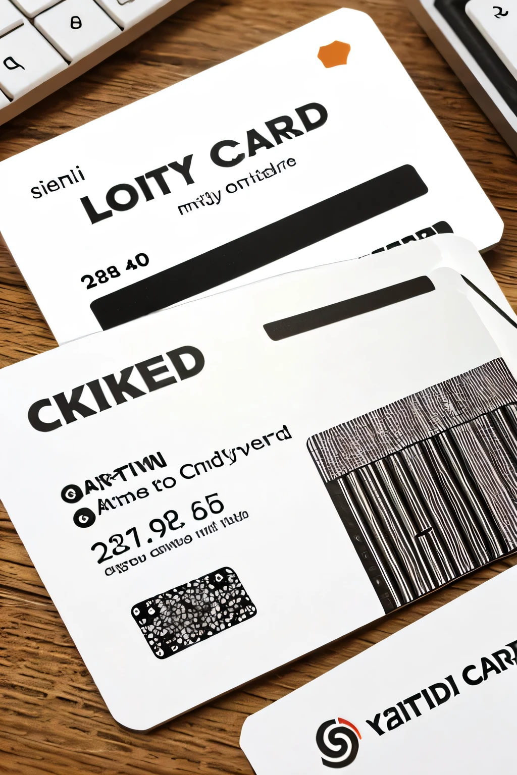loyalty card from a market company