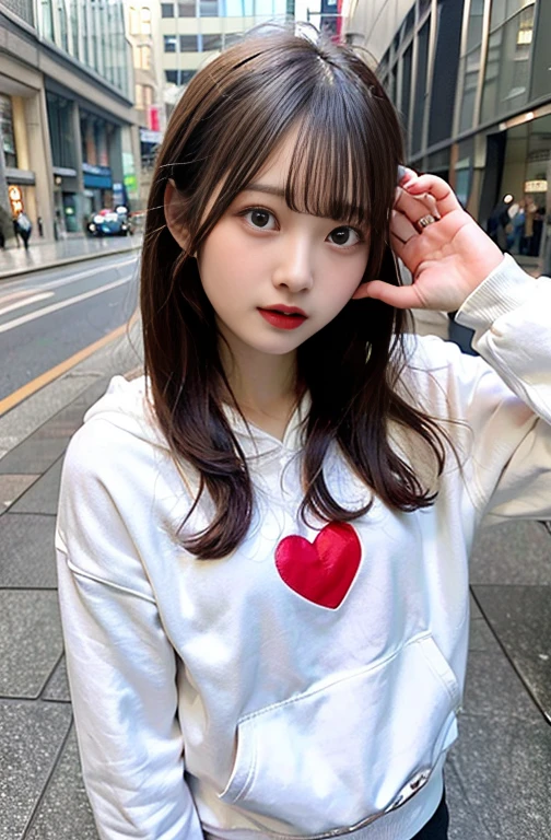 masterpiece,One girl,alone ,Heart-shaped pupils,Open your mouth,hoodie,, Static restraints,