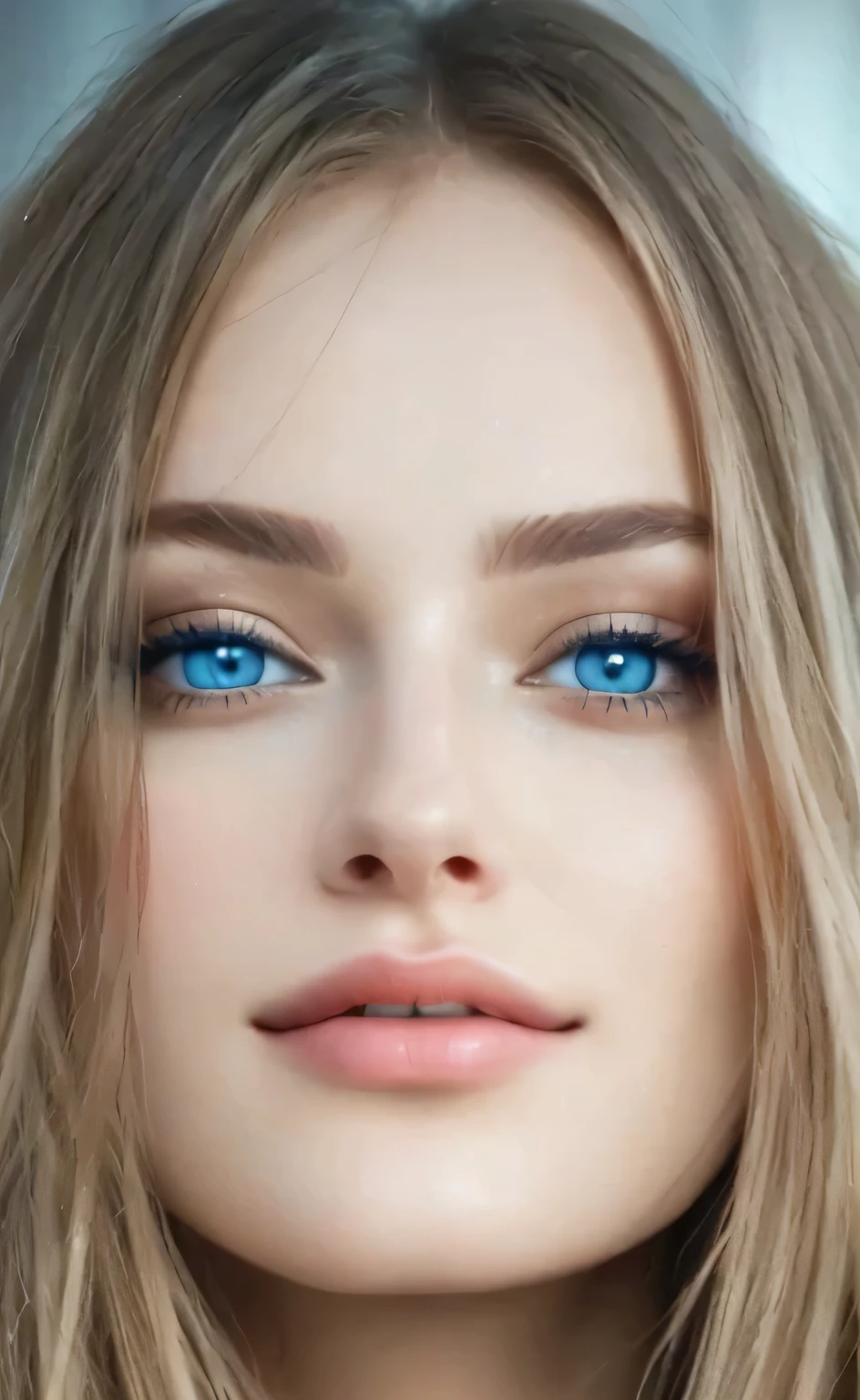 A extremely beautiful Russia girl with beautiful light blue eyes. Extremely beautiful face.extremely beautiful face features. Very attractive face.
