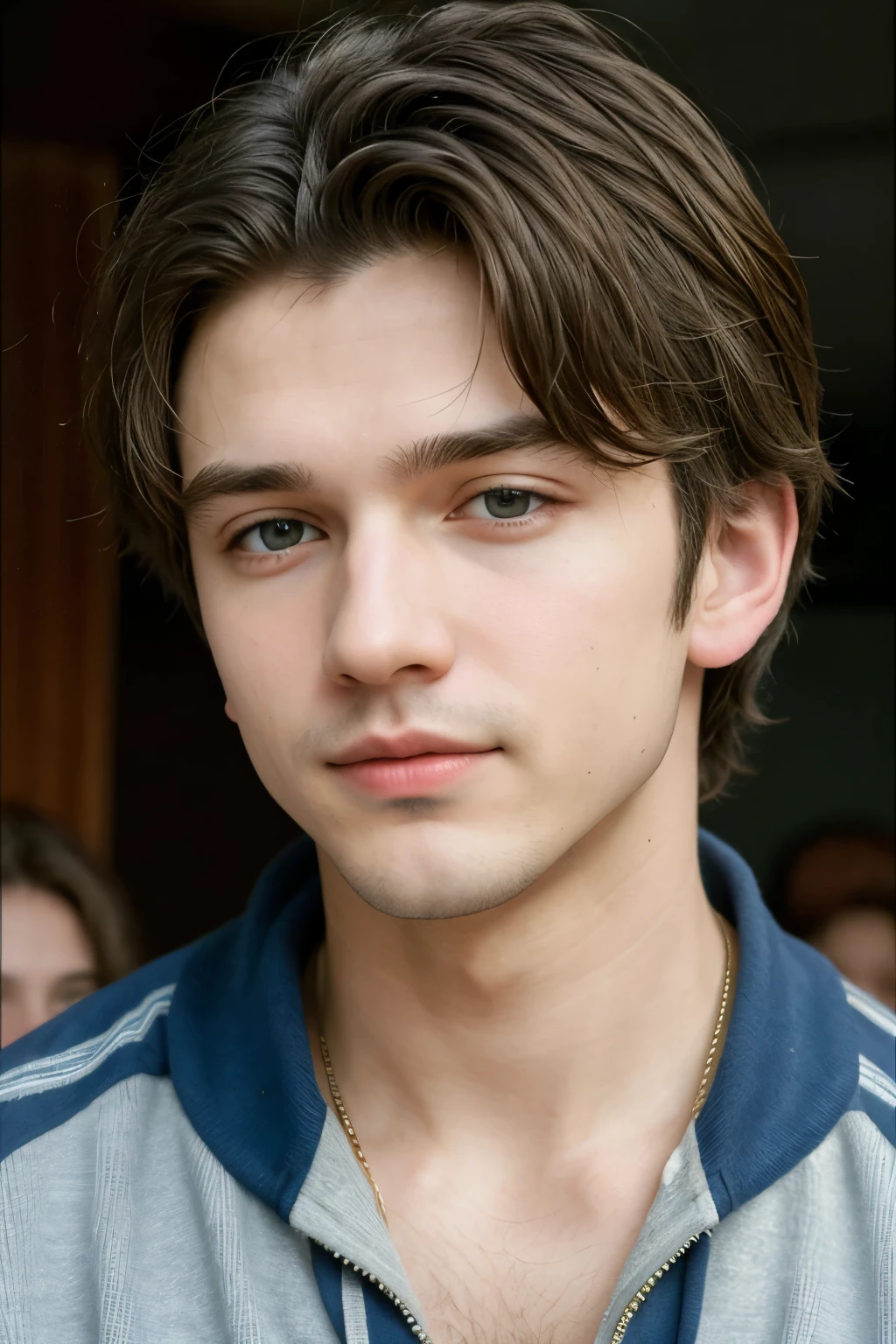 shows an image of the actor Enzo Vogrincic (la sociedad de la nieve) y la cantante Taylor Swift