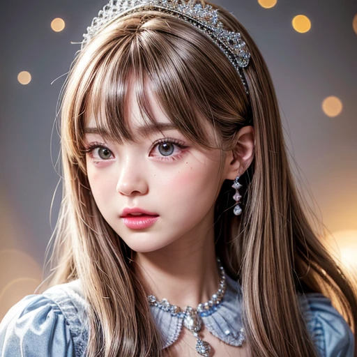 NSFW, 8k, High-level, absurd, masterpiece, best quality, primitive, very detailed CG, very detailed wallpaper, perfect lighting, Extremely detailed (((The personifying " Barbie doll " as a Little Girl))), MysticSight, Tyndall effect, Tyndall scattering, Studio gray background with (many Dazzling RainbowColor particles BokeH:1.28), (RoundlyButts, ThighGap), (Exposed:0.4), (Assfocus with looking ahead), BREAK (NOGIZAKA face variations) Extremely Detailed very KAWAII face variations, perfect anatomy, Childish, captivating gaze, elaborate detailed Eyes with (sparkling highlights:1.28), long eyelashes、Glossy RED Lips with beautiful details, Coquettish tongue, Rosy cheeks, Radiant PearlSkin with clear transparency . { (Dynamic LifeLike expressions:1.4) | :d) }, (large eyes:-1) .