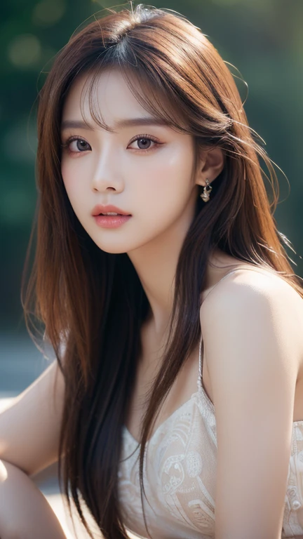 (best quality,4k,8k,highres,masterpiece:1.2),ultra-detailed,(realistic,photorealistic,photo-realistic:1.37),young beautiful woman,kpop idol,perfect body,full body,intricate detailed face,beautiful eyes,elegant makeup,long hair,dynamic pose,dramatic lighting,vibrant colors,cinematic,portrait