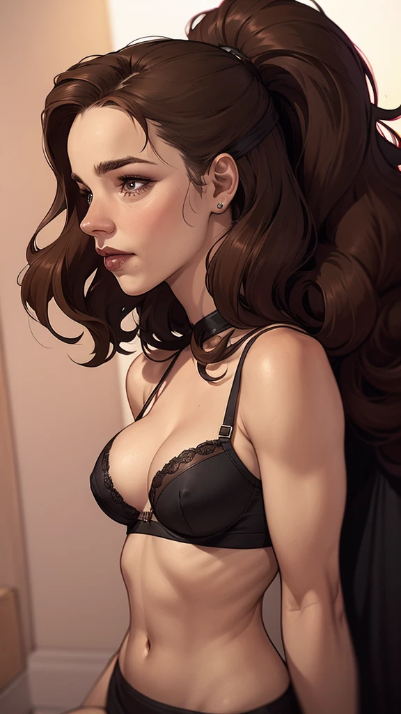 A closeup of a woman in a black top and a black bra, estilo de arte de charlie bowater, Estilo Charlie Bowater, retrato de vampiro, arte do personagem charlie bowater, Alena Aenami e Artgerm, Neoartcore e Charlie Bowater, Charlie Bowater cores ricas e profundas, lazy art style, Artgerm e Tom Bagshawum close de uma mulher com longos cabelos pretos e um colar, amoranto, Bela Delfina, mais conhecido como amoranto, Kailee Mandel, cabelo preto e olhos grandes, profile picture with headshot, jovem linda amoranto, pale and glowing skin, retrato de alta qualidade, com cabelos longos e olhos penetrantes, skin pale as ivory, Sydney Hanson mode white skin tone close-up portrait cartoon style GTA style digital illustration of a woman in a black dress and black hair, linda rainha vampira, linda rainha feminina vampira, gothic maiden, very beautiful gothic top model, beautiful vampira feminina, goth girl, goth girl, gothic maiden of the dark, Gothic style, gothic woman, gothic clothes, gothic outfit, moda vampiro, vampira feminina, wearing a gothic dress Close up of a woman with long hair and a sweater, cabelo castanho encaracolado, linda modelo, retrato de alta qualidade, medium portrait soft light, parece a jovem liv tyler, retrato colorido, linda mulher, cabelo loiro cacheado | d & d, beautiful portrait lighting, uma linda jovem, modelo muito lindo, Retrato de 50mm, medium to long brown curly hair, close-up of a person wearing tie and sweater;, Hermione Granger, inspirado em Hermione Hammond, hermione, Emma Watson as Hermione Granger, Ema!! watson!!, Emma Watson as harry potter, Emma Watson as driada, Emma Watson, portrait photo of Emma Watson, photo of Emma Watson, movie still of Emma Watson, with the face of Emma Watsona cartoon of a woman in a bikini and panties, CO Commission, commission for high resolution, realistic bikini, garota anime sedutora, nico robin, artgerm extremamente detalhado, fofosexyrobutts, Kate Bi