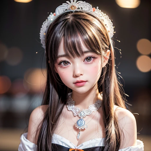 NSFW, 8k, High-level, absurd, masterpiece, best quality, primitive, very detailed CG, very detailed wallpaper, perfect lighting, Extremely detailed (((The personifying " Japanese doll " as a Little Girl))), MysticSight, Tyndall effect, Tyndall scattering, Studio gray background with (many Dazzling RainbowColor particles BokeH:1.28), (RoundlyButts, ThighGap), (Exposed:0.4), (Assfocus with looking ahead), BREAK (NOGIZAKA face variations) Extremely Detailed very KAWAII face variations, perfect anatomy, Childish, captivating gaze, elaborate detailed Eyes with (sparkling highlights:1.28), long eyelashes、Glossy RED Lips with beautiful details, Coquettish tongue, Rosy cheeks, Radiant PearlSkin with clear transparency . { (Dynamic LifeLike expressions:1.4) | :d) }, (large eyes:-1) .