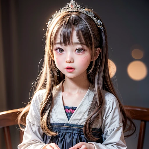 NSFW, 8k, High-level, absurd, masterpiece, best quality, primitive, very detailed CG, very detailed wallpaper, perfect lighting, Extremely detailed (((The personifying " Hina Dolls " as a Girl))), MysticSight, Tyndall effect, Tyndall scattering, Studio gray background with (many Dazzling RainbowColor particles BokeH:1.28), (RoundlyButts, ThighGap), (Exposed:0.4), (Assfocus with looking ahead), BREAK (NOGIZAKA face variations) Extremely Detailed very KAWAII face variations, perfect anatomy, Childish, captivating gaze, elaborate detailed Eyes with (sparkling highlights:1.28), long eyelashes、Glossy RED Lips with beautiful details, Coquettish tongue, Rosy cheeks, Radiant PearlSkin with clear transparency . { (Dynamic LifeLike expressions:1.4) | :d) }, (large eyes:-1) .