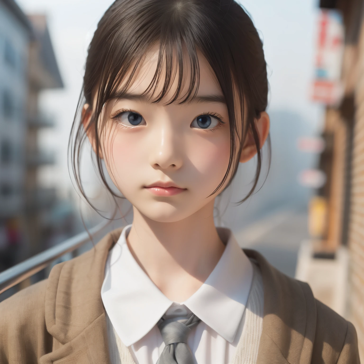 masterpiece, highest quality, [crazy_eye, Super detailed, fog, Browsing Caution, (Expressionless)