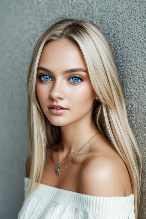 1girl in, age24, Solo, Long hair, Colossal tits, Looking at Viewer, blondehair, Bare shoulders, Brown eyes, jewely, Full body, a necklace, off shoulders, Sweaters, Realistic, A sexy , blue eyes、blonde straight long hair、whole body、Charm、Black lace bra、black lace tea bag、Glamour、high resolution、backwards In a pair of jeans and a leather jacket, well dressed, 1 garota 21 anos ,Full body, linda loira com olhos azuis, cabelos longs cacheados, ( 8k papel de parede extremamente detalhado ), soft lighting, alta qualidade, foco nitido fujifilm xt13, alto foco, ( luz natural ) ,foco nitido. cute blue eyes,1girl in, Solo, Long hair, Medium tits, Looking at Viewer, blondehair, Bare shoulders, jewely, , a necklace, off shoulders, Sweaters, Realistic, encostada na lateral da porta fazendo pose para a foto