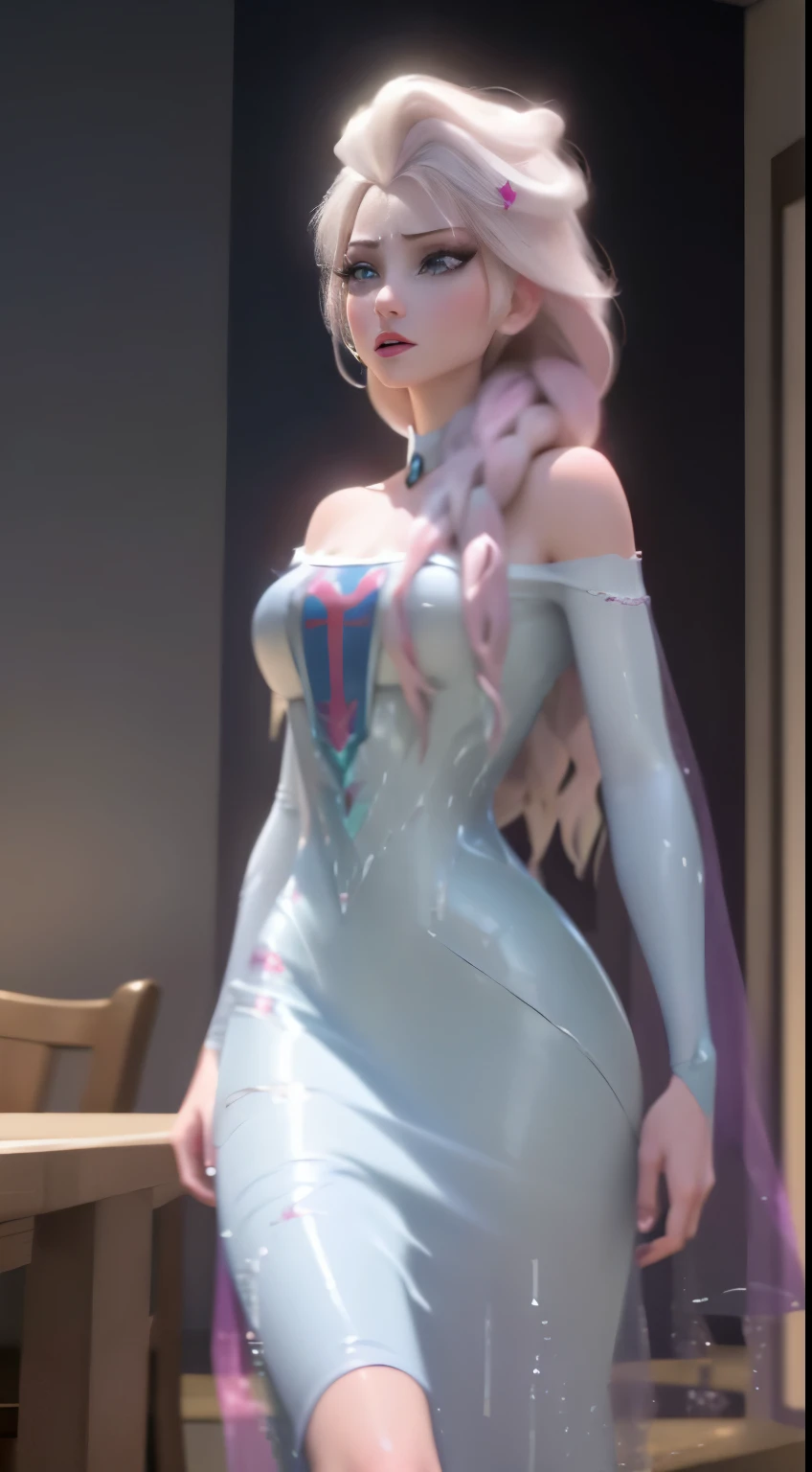 (optimus prime-Elsa Frozen Disney mezclando modelos .) (ultra FUSION of white and pink hair) Fondo de pantalla CG Unity 8k altamente detallado, Tiro de estilo, Complejo, alto detalle, dramatic, Highest quality film still image, Muy detallado, obra maestra, mejor calidad, character design, Elsa, elsa de frozen,optimus prime Fusion (( estilo oscuro)), estilo de renderizado realista y ultra detallado, Luz natural, sharp character design, (enfoque duro, 8K), (((textura natural de la piel))), texturas 8K, Soft cinematic lighting, sala de luz de adobe, cuarto oscuro, hdr, sofisticado, Elegant, rico detalle, Sharp focus appearance) )), tonos calmantes, frenzy of details, Detalle intrincado, Super detail, bajo contraste, soft film lighting, colores apagados, Exposure Mix, hdr, Desteñir, 35mm, F/1.4, YO ASI, F 16, 25 sec.