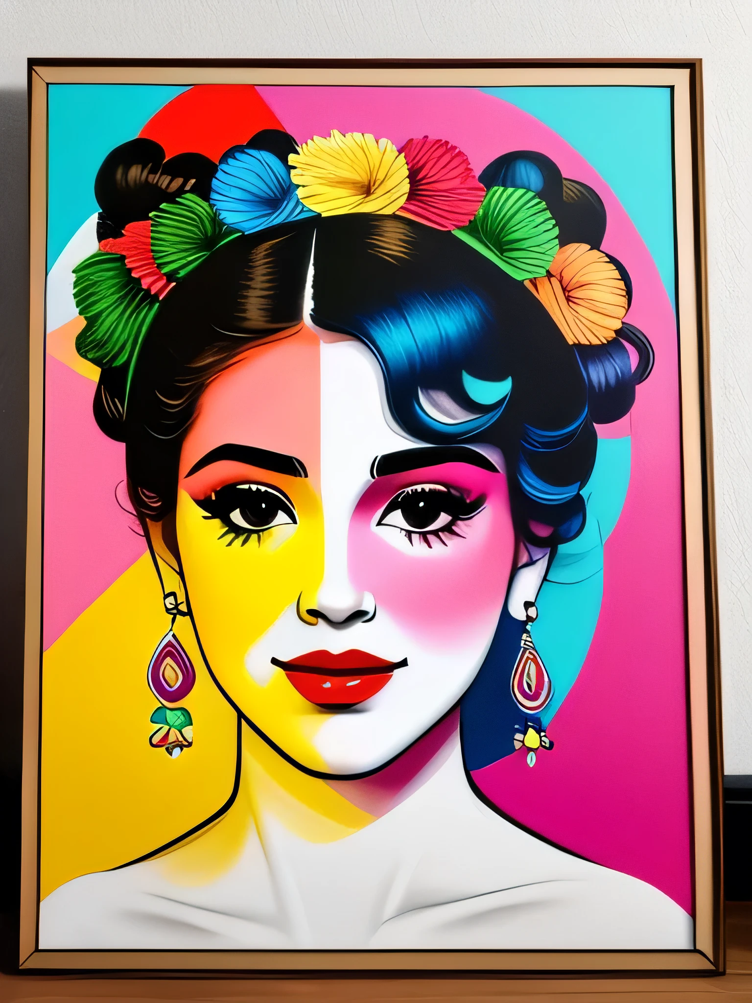 "Imagine uma obra de arte retratando um suculento, Colorful peach, Bright as a rainbow. ((O pessego fruta )) The central point of the composition), com suas formas e contornos suaves, convidando os espectadores a apreciarem sua beleza. The color palette is vibrant and lush, with rich and vivid tones that blend harmoniously on the surface of the peach). Amarelosintensos, laranjas brilhantes, amarelos dourados, verdes exuberantes, azuis profundos e roxos encantadores criam uma sinfonia de cores que envolvem a fruta. Small details of light and shadow add depth and realism to the image,acolchoamento Eduardo kobra,Making the peach look almost palpable. Through this artistic representation, The peach becomes a symbol of vitality, frescor e alegria, cativando os espectadores e convidando-os a saborear sua beleza colorida." ,Romero Brito e Eduardo kobra ,32k,detalhes