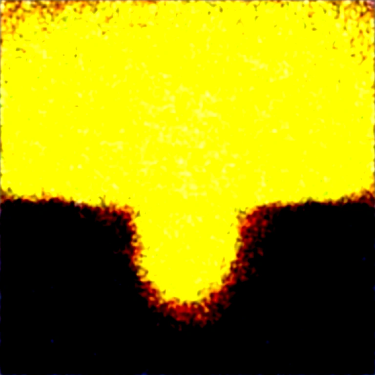 cartoon pictures, Two-dimensional, Retro, sunset view, top camera angle, There is a sea, coconut tree shadow