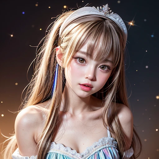 NSFW, 8k, High-level, absurd, masterpiece, best quality, primitive, very detailed CG, very detailed wallpaper, perfect lighting, Extremely detailed (((The personifying " Ifrit " as a ))), MysticSight, Tyndall effect, Tyndall scattering, Studio gray background with (many Dazzling RainbowColor particles BokeH:1.28), (RoundlyButts, ThighGap), (Exposed:0.4), (Assfocus with looking ahead), BREAK (NOGIZAKA face variations) Extremely Detailed very KAWAII face variations, perfect anatomy, Childish, captivating gaze, elaborate detailed Eyes with (sparkling highlights:1.28), long eyelashes、Glossy RED Lips with beautiful details, Coquettish tongue, Rosy cheeks, Radiant PearlSkin with clear transparency . { (Dynamic LifeLike expressions:1.4) | :d) }, (large eyes:-1) .
