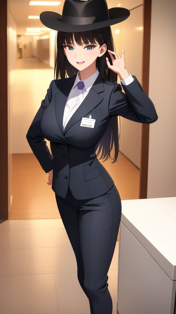 (Of the highest quality:1.5, high resolution, 超high resolution, 4k, detailed lighting, sombreadores, perfect hand anatomy), pelo liso rubio, pechos grandes, uniforme de enfermera, escote, muslos, sonrisa, tirar, close up photography, They are standing, antecedentes hospitalarios
