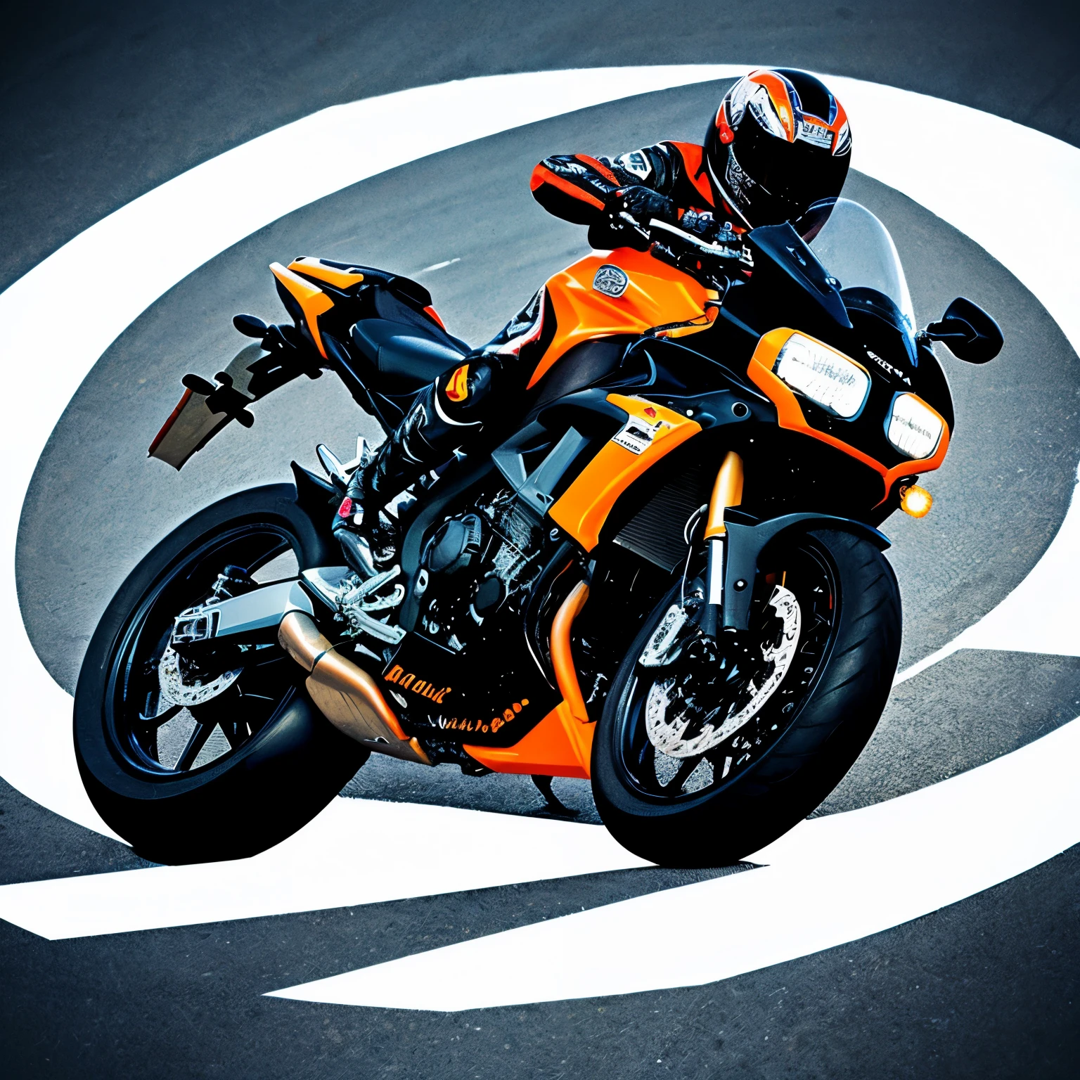 logotipo de moto, ILLUSTRATION