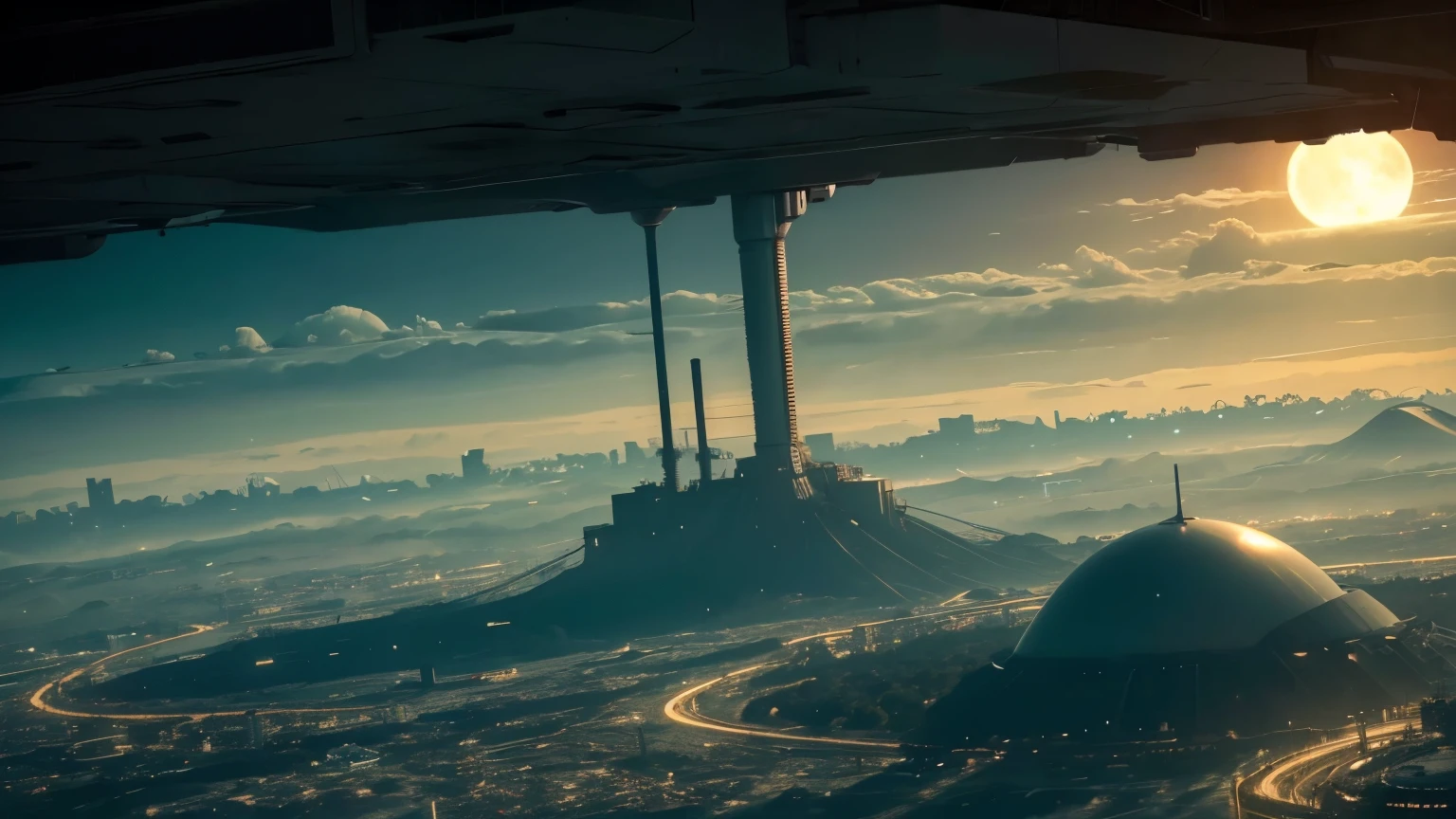 \in a dystopian future, humanity is forced to live in underground cities due to extreme pollution on the surface. Descreva a vida cotidiana de um habitante dessas cidades, suas lutas, hopes and the mysteries that surround the world above them.\