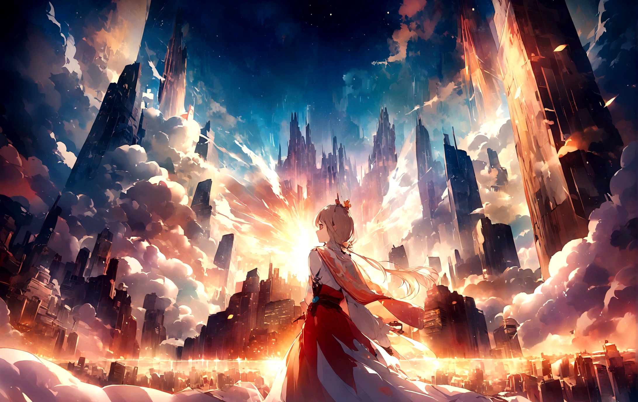 A new world of light、Hope for the future、City、New World、mesa