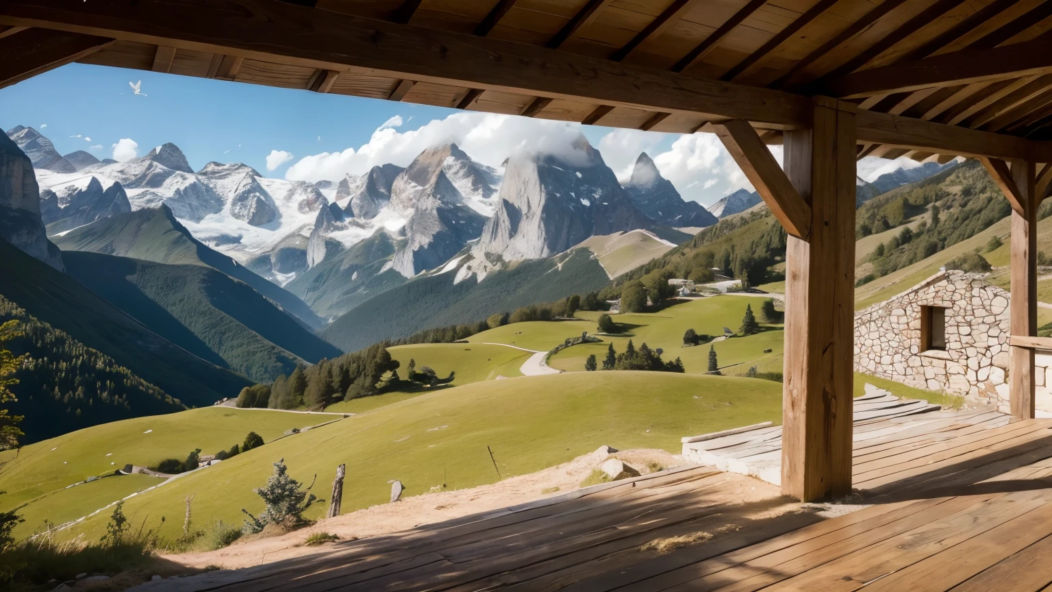 Entre os picos nevados e vales verdejantes, a hidden civilization flourishes. Who are these people and how did they adapt their homes to the stunning natural surroundings??