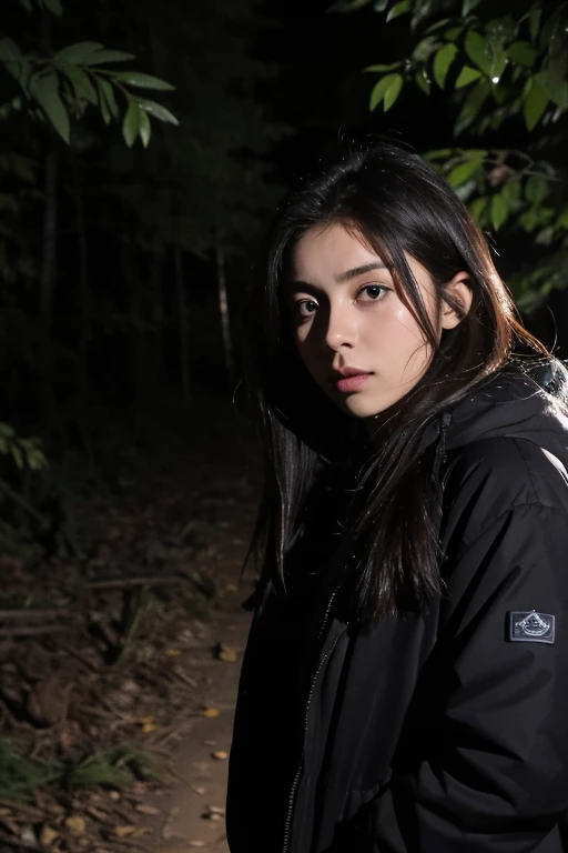 On a cold and dark night, Elena se adentra en el bosque en busca de su hermano desaparecido.