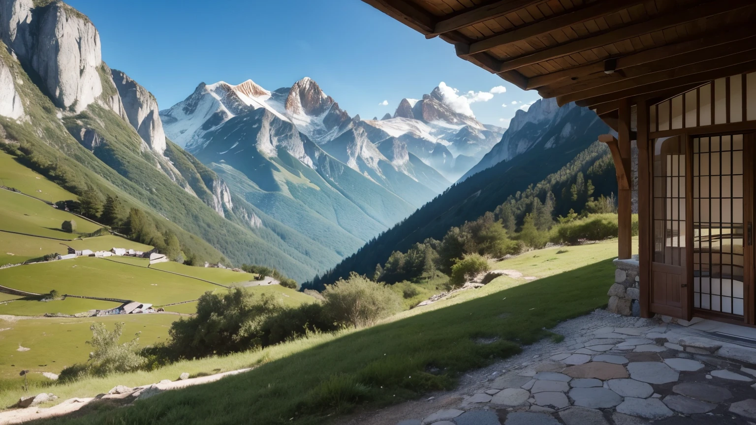 Entre os picos nevados e vales verdejantes, a hidden civilization flourishes. Who are these people and how did they adapt their homes to the stunning natural surroundings??
