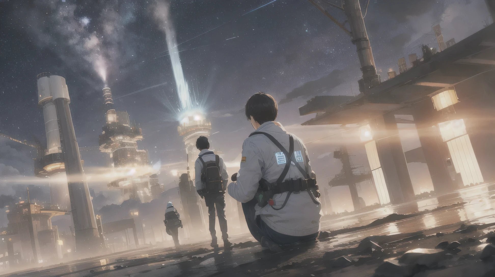 As the power stations were rescued, light gradually returned across the planet. People began to feel positive changes, they gradually stabilized their lives