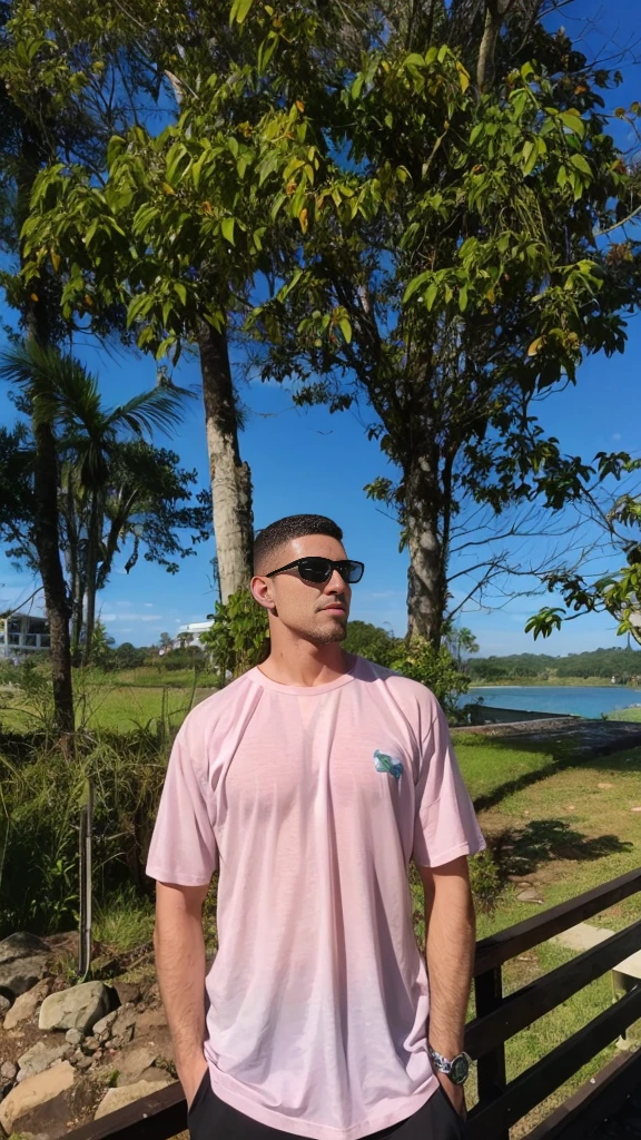 Crie um personagem de anime com um corpo atletico