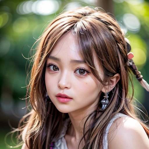 (A hyper-realistic), (illustratio), (hight resolution), (in 8K), (ighly detailed), (best illustration detailed eye eating), (top-quality), (ultra-detailliert), (masterpiece), (wall-), (详细的脸), Reluctant face,Beautiful armpits,Hands tied,Purple hair color, ,Upper body close-up,Girl in high school uniform,Clothes are torn, japanes, Colossal tits, (camel's toe)