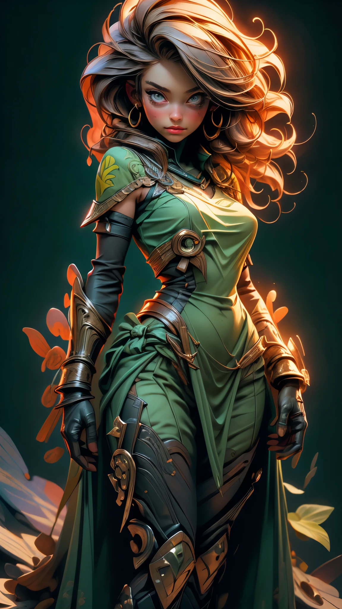 (best quality,4k,8k,highres,masterpiece:1.2),ultra-detailed,(best quality,realistic:1.2), lovely woman, sh4g0d, Beautiful girl shaman, wearing mask made of wood, portrait, standing in an s-shape, green ringlets, sexy breast, 4k , great details and colours, HDR, 8k, absurdres, cinestill 800, sharp focus, add_detail:2, Ultra HD | | | ((Fullbody-shot)) add_detail:2 (1woman, solo)