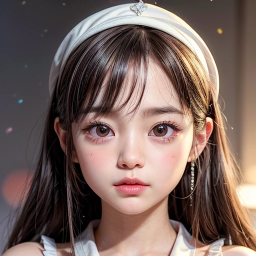 NSFW, 8k, High-level, absurd, masterpiece, best quality, primitive, very detailed CG, very detailed wallpaper, perfect lighting, Extremely detailed (((The personifying " Monkey D Luffy " as a ))), MysticSight, Tyndall effect, Tyndall scattering, Studio gray background with (many Dazzling RainbowColor particles BokeH:1.28), (RoundlyButts, ThighGap), (Exposed:0.4), (Assfocus with looking ahead), BREAK (NOGIZAKA face variations) Extremely Detailed very KAWAII face variations, perfect anatomy, Childish, captivating gaze, elaborate detailed Eyes with (sparkling highlights:1.28), long eyelashes、Glossy RED Lips with beautiful details, Coquettish tongue, Rosy cheeks, Radiant PearlSkin with clear transparency . { (Dynamic LifeLike expressions:1.4) | :d) }, (large eyes:-1) .