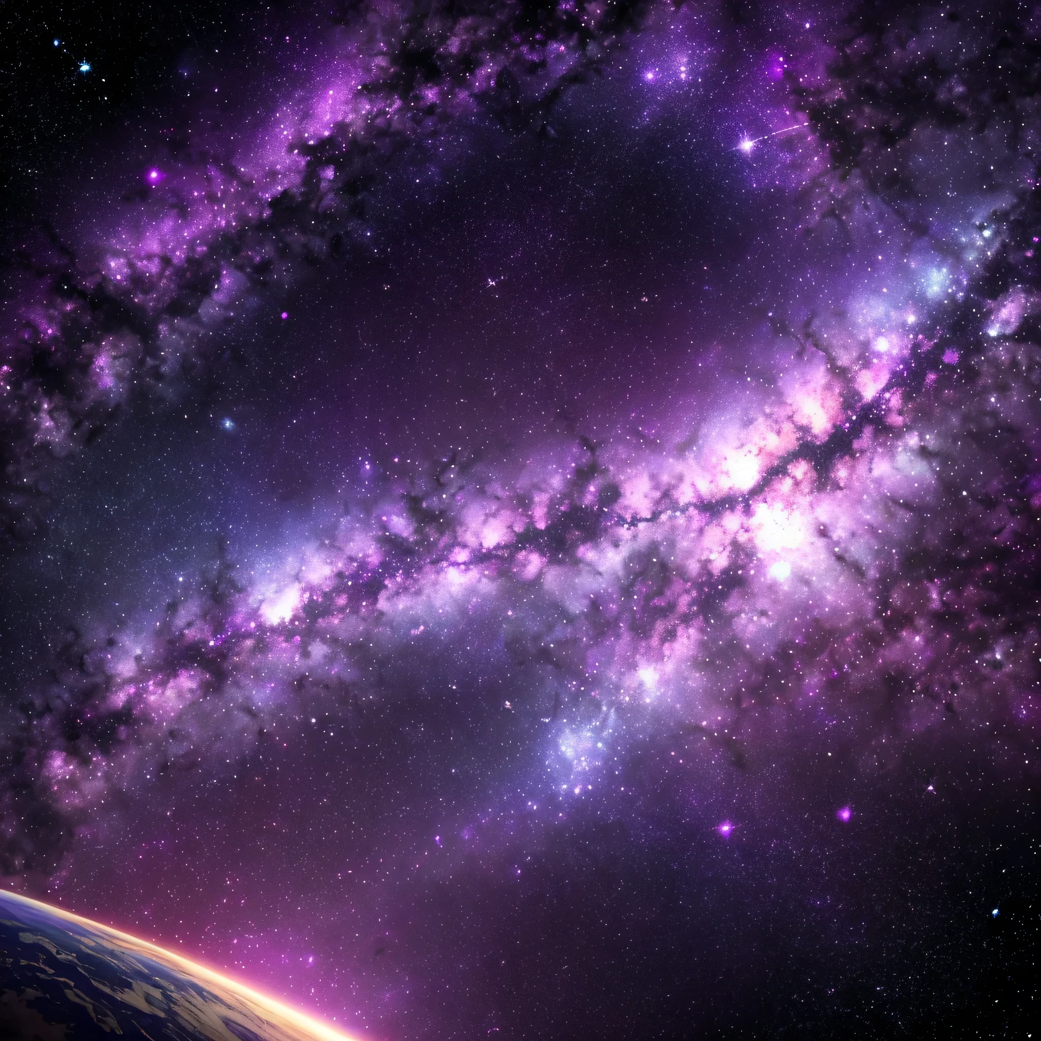 purple galaxy