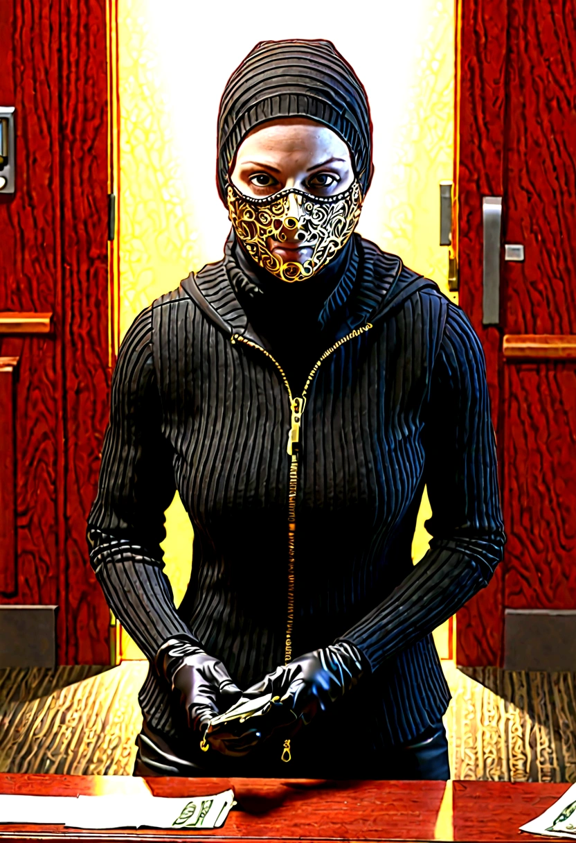 woman bank robber