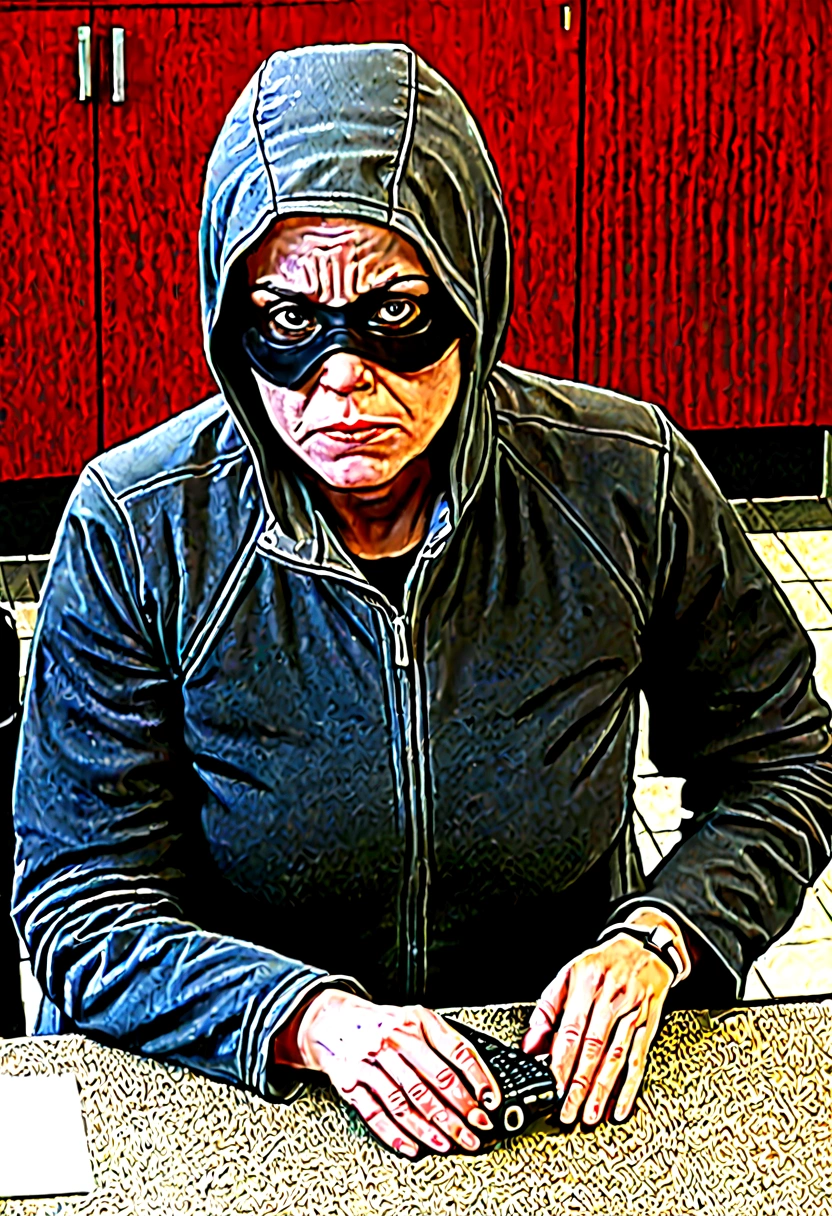 woman bank robber