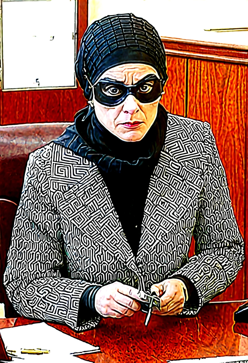 woman bank robber