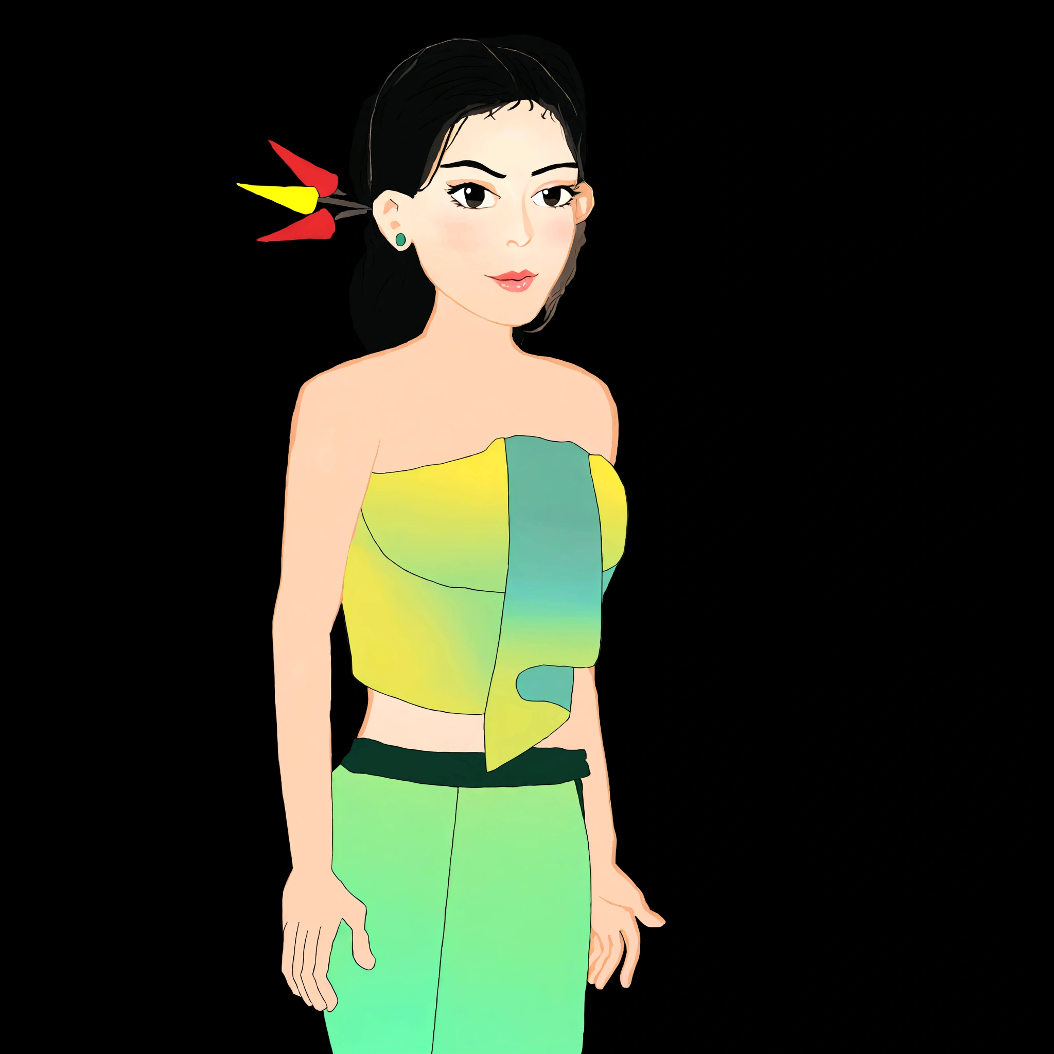 8K Ultra HD, highly detailed, super realistic, painting of a old Millionaire Khmer man with a old Khmer rich white shirt and a blue old Khmer pant, full body with Khmer costume, old Millionaire Khmer woman lead character, beautiful image 2D art