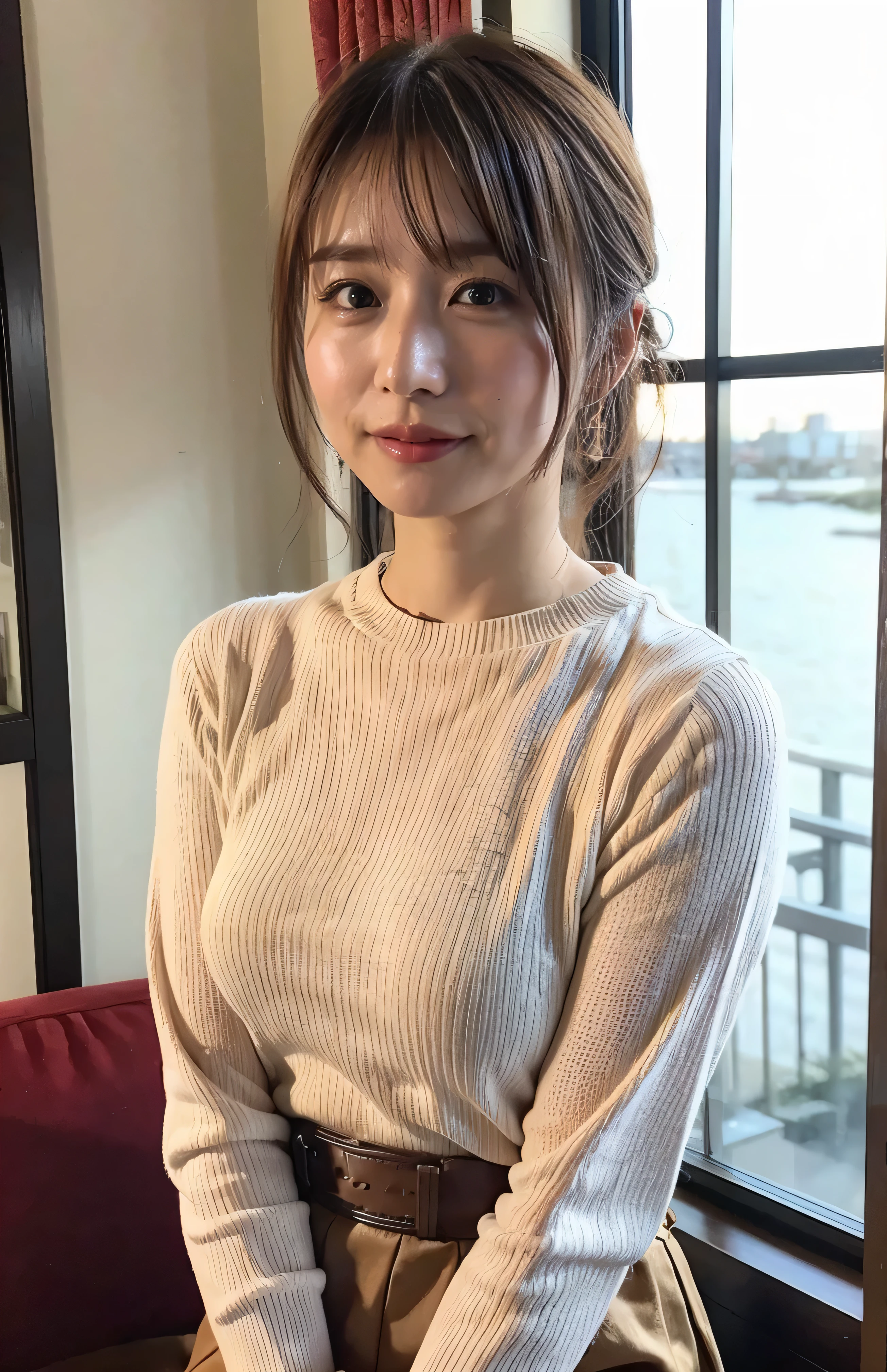 Luxurious white camisole and white panties bedroom、、Sit on the bed、Kiss、Light brown hair、Elegant hairstyle、Blue Eyed Woman、A woman with a cute upward gaze、When the sky gets dark、The sky turns red as the sun sets、Tight clothing that shows your body lines、、Elegant summer knitwear、Elegant summer sweater、Leather Belt、Short skirt、Dress elegantly着こなす、Luxury Bagedium Shorthair:1.4))、The sun shines on her、Light brown hair、Light brown hair、The sky was dyed red、There are clouds、private's cute、Her ample breasts are obvious even through her clothes..、The shining sun is so beautiful、Dusk is approaching、Lens flare、I can see the sunset、((Sunlight reflecting off the ocean、Ocean View、The sun shines on the sea、'beautiful.、Small earrings、private'evening、Birds are also flying、、Brown Hair Color、Tying up hair、The woman is on the right:1.4))、Luxury Leather Belts、Shiny clothes、Light beige hair color、Background Blur、Braid only the front hair、Light brown hair、{{Cowgirl Shot}}、((Close-up shot from the waist up、Ample breasts:1.4))、Smile、Silk clothing、Ample breasts that can be seen even through clothes、Braid only the front hair、Cowboy Shot、Gorgeous white collared silk shirt and brown skirt、Dress elegantly、Luxury Bags、A lovely smile、((Ample breasts))、Full body photo、ring、Short skirt、Tuck your hair behind one ear、Silver Necklace、smile、 Elegant ponytail、Caustics、Highly detailed photos、Very beautiful and ideal short hair、Super no makeup、(8k、RAW Photos、highest quality、masterpiece:1.2)、(Realistic、Realistic)、1 girl、((Medium Short Hair、Looking into the camera:1.4))、Hair blowing in the wind