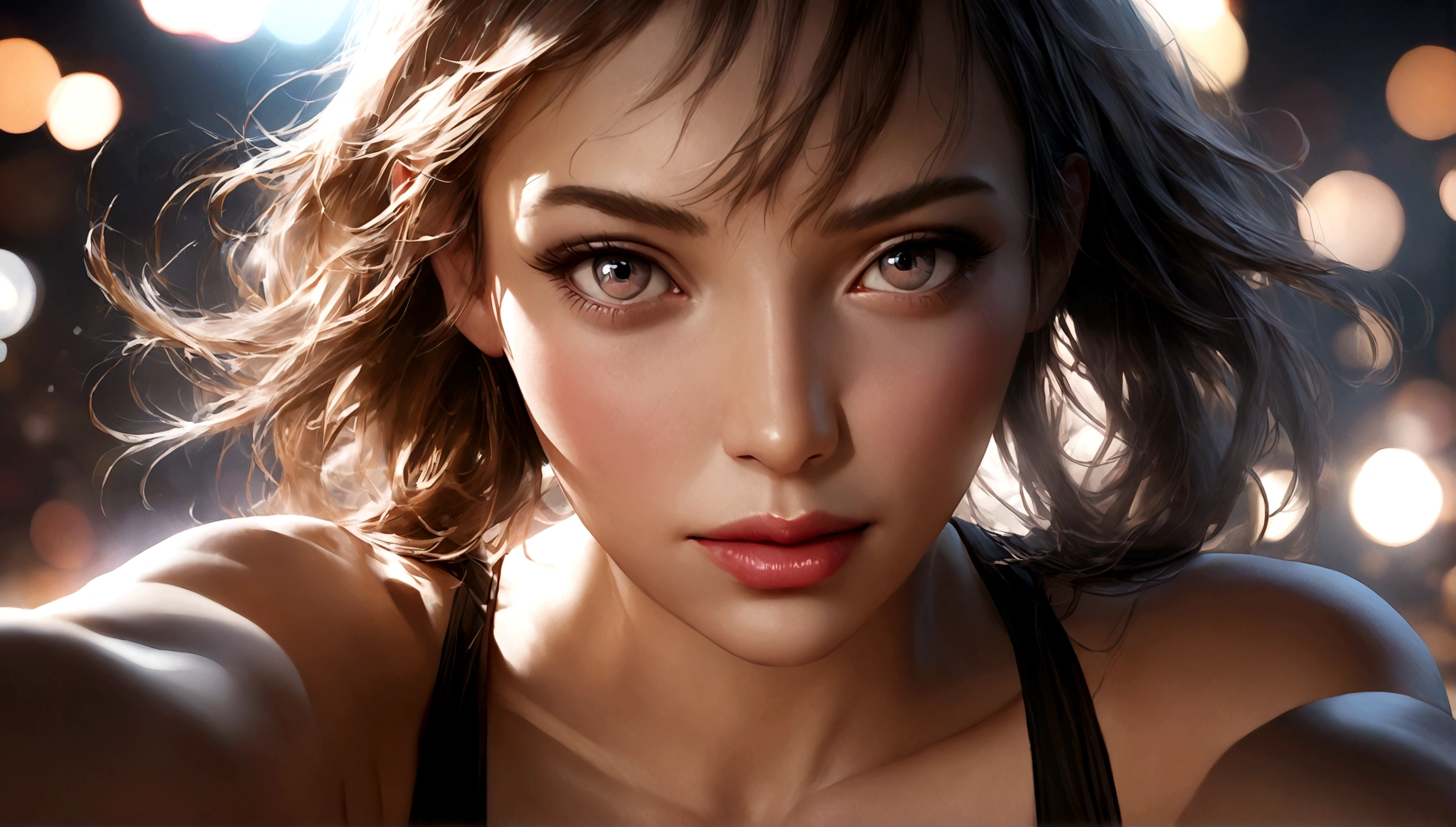 a beautiful woman in a bikini, perfect ass, detailed body, cinematic lighting, photorealistic, 8k, (best quality,4k,8k,highres,masterpiece:1.2),ultra-detailed,(realistic,photorealistic,photo-realistic:1.37),HDR,UHD,studio lighting,ultra-fine painting,sharp focus,physically-based rendering,extreme detail description,professional,vivid colors,bokeh,portrait
